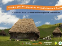 Doneaza pentru programul de educatie montana din zonele rurale din Apuseni! Participa la Maraton!