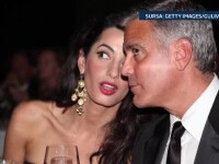 George Clooney a stat aproape 30 de minute in genunchi, cand a cerut-o in casatorie pe Amal. Viitoarea sotie era socata