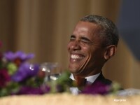 Ultimul dineu al corespondentilor pentru Barack Obama. Ironiile adresate de presedintele SUA lui Donald Trump
