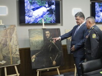 Petro Poroshenko si tablourile furate - Agerpres