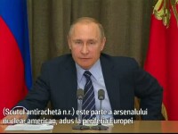 Rusia va trebui sa ia masuri. Mesajul lui Vladimir Putin la o zi dupa ce scutul de la Deveselu a devenit operational