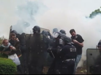 Bilantul protestelor din Franta: masini si magazine vandalizate, plus zeci de arestari. Anuntul guvernului lui Manuel Valls