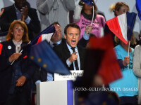 Emmanuel Macron, miting electoral in Arras