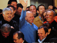 Basescu, Geoana, Andronic si Oprea vor da declaratii despre prezidentialele din 2009. Cina la care au participat toti