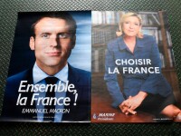 Marine le Pen si Emmanuel Macron