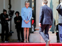Emmanuel Macron, Brigitte Macron, Louis Vuitton