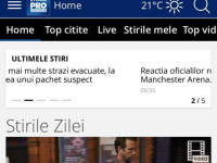 iLikeIT. Cel mai urmarit site de stiri din Romania are un update important in aplicatia de mobil: Stirile ProTV LIVE