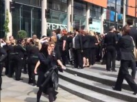 Evacuarea centrului comercial din Manchester
