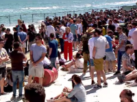 Început de sezon estival în forță, la Mamaia. 40.000 de turiști sunt în stațiune