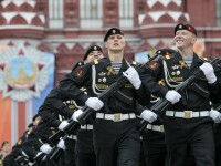 puscasi marini rusi la repetitiile pentru parada de Ziua Victoriei