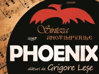 Concert Phoenix în 14 mai, la Teatrul Național București: ”Sinteza – Rapsodia”