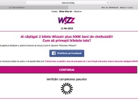 înșelăciune Wizz Air