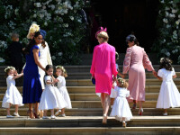 Ce roluri au îndeplinit prințul George și prințesa Charlotte la nunta regală. VIDEO