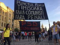 Protest la Timisoara