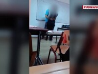 Declarații halucinante făcute de profesorul care a sărutat o elevă. ”Am vrut să-i ridic moralul”