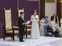 Japonia are de astăzi un nou împărat. Naruhito a preluat Tronul Crizantemei