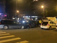 Accident pe o strada din Cluj
