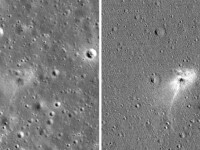 Imaginea surprinsă de NASA pe Lună. ”Am zgâriat-o bine!”