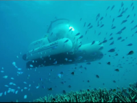 marea bariera corali, mini submarin,