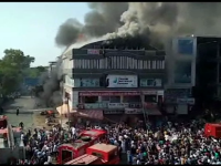 Incendiu devastator in India