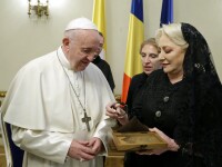Papa Francisc in Romania, Viorica Dancila