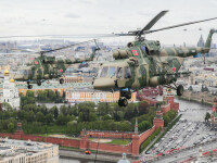 Un elicopter al armatei ruse s-a prăbușit la Moscova. Tot echipajul a murit