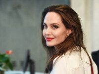 Angelina Jolie alături de primul soț, Jonny Lee Miller