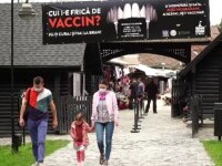 Maratonul vaccinării, în țară. La castelul Bran s-au vaccinat și oaspeți din străinătate