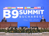 Summit-ul B9. Iohannis: Am fost cu toţii martorii întăririi forţelor Federaţiei Ruse în Ucraina