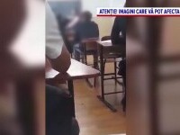 Episod șocant într-un liceu din Călărași. O profesoară a fost filmată în timp ce lovea un elev
