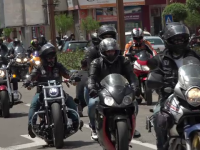 Peste 100 de motocicliști din toată țara au participat la un marș de conștientizare la Buzău