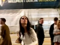 O tânără care a insultat rasial bodyguardul unui bar a primit interdicția de a intra în oraș, la eliberarea pe cauțiune