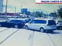 accident tramvai București