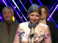 Actrița Viorica Vodă, pe scena premiilor Gopo: „Am făcut psihoterapie ani de zile pentru hărțuirea sexuală din sistem”