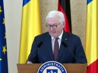 Președintele Germaniei, la București: „Îngrijorarea noastră privind destabilizarea Moldovei nu este nouă”