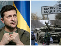 Război în Ucraina, ziua 74. Zelenski: Acum, este imposibil de a debloca orașul Mariupol prin mijloace militare