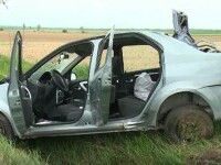 Accident pe drumul care leagă Bucureștiul de Târgoviște. O tânără însărcinată şi mama ei au fost rănite