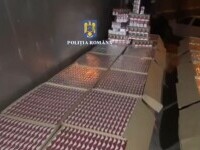 Captură-record în Alba. Peste un milion de țigări, găsite în camionul unui șofer din Arad