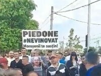 Susținătorii lui Piedone s-au strâns în fața Penitenciarului Rahova și au protestat. Fiul său va candida la primărie. VIDEO