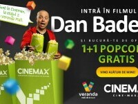 (P) Intră în „filmul” lui Dan Badea și bucură-te de oferta popcorn 1+1 gratis la Cinemax!