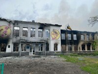 Trupele ruse, acuzate că au distrus o şcoală din regiunea Doneţk cu bombe cu fosfor alb