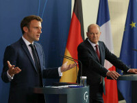 Emmanuel Macron și Olaf Scholz