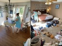 O femeie și-a părăsit soțul după ce a montat camere și a văzut ce se întâmplă în casă cât ea este plecată