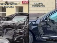 Mașina Patriarhului Kiril, accident violent la Moscova. Cealaltă mașină a ieșit mult mai bine din impact
