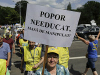 Sindicaliştii din Educaţie vor protesta luni la Parlament împotriva măsurilor fiscale propuse de Guvern