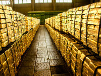 Vecina României care și-a majorat rezervele de aur cu 3.000% în 10 ani. Fiecărui locuitor îi revin acum câte 10 grame de aur