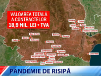 ”Pandemie de risipă”, ancheta ”România, te iubesc!” despre milioanele de euro ”aruncate”, a alertat Parchetul European