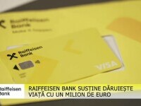 (P) Raiffeisen Bank România susține Dăruiește Viață cu 1 milion de euro