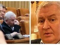 VIDEO cu momentul în care deputatul PNL Florin Roman este agresat în Parlament, ”în mod golănesc”, de deputatul Dan Vîlceanu