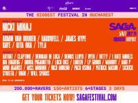 Hardwell și Rita Ora vin la SAGA Festival